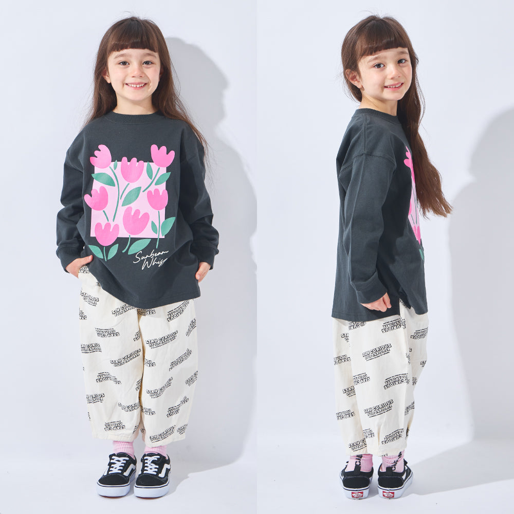 【新色登場】 クロップド総柄パンツ