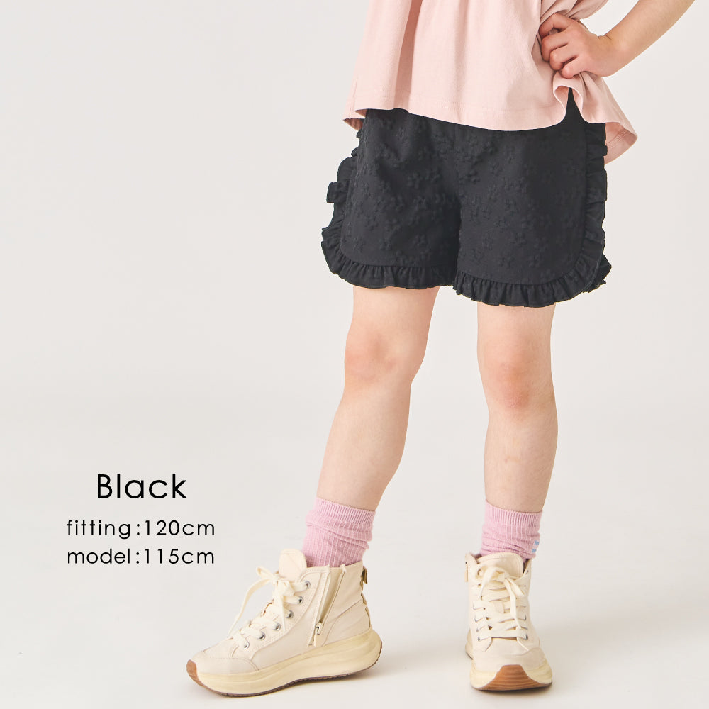 花柄ジャガードショートパンツ