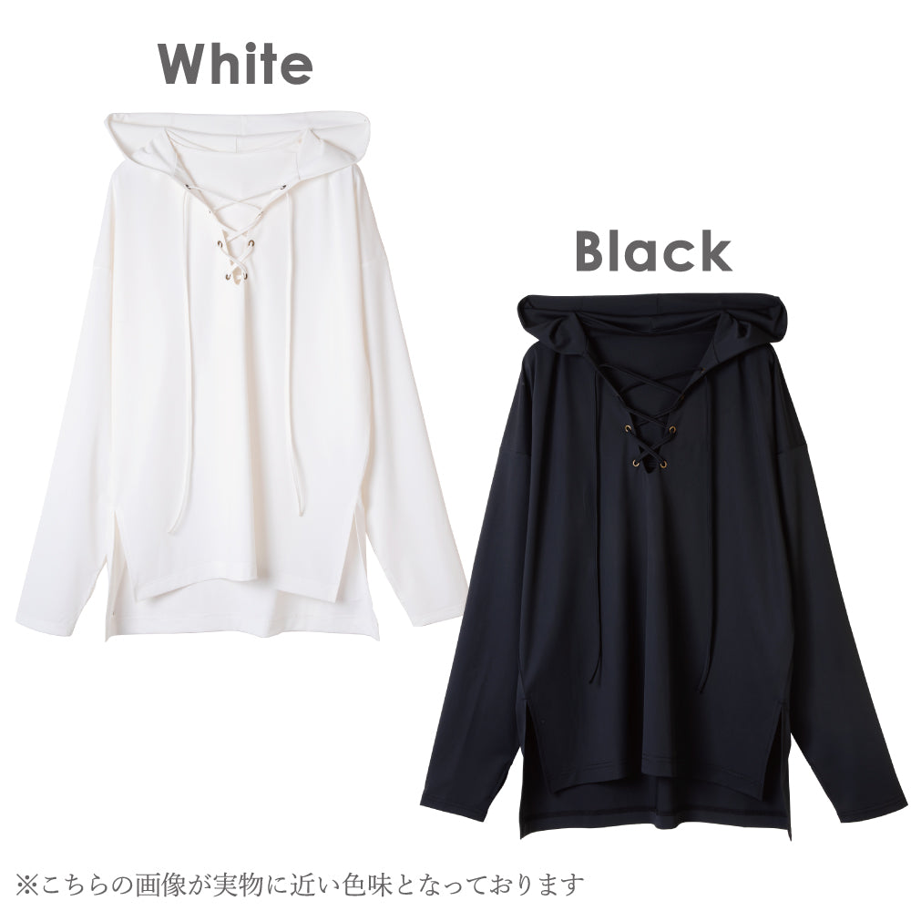 【Ladies】ポンチョ型ラッシュガード