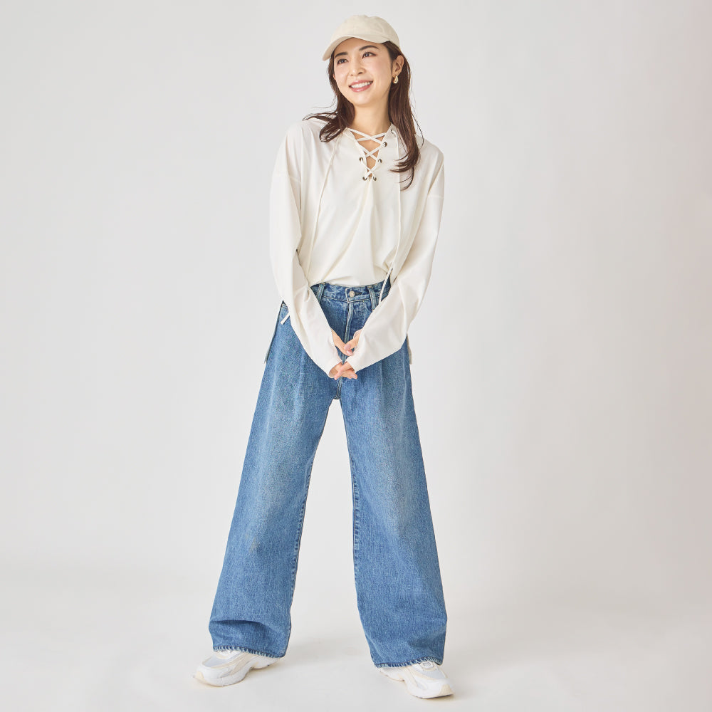 【Ladies】ポンチョ型ラッシュガード