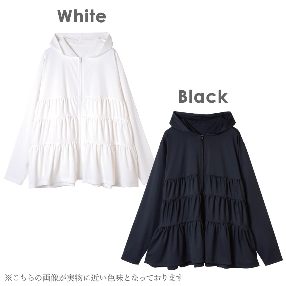 【Ladies】 ラッシュガード カーディガン