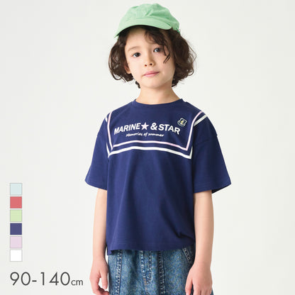 【今だけ‼春割】マリン風 プリントTシャツ