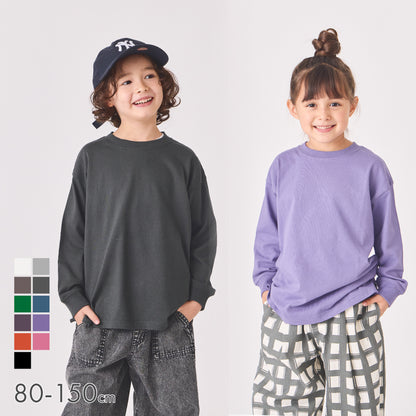 ビッグシルエット 無地Tシャツ