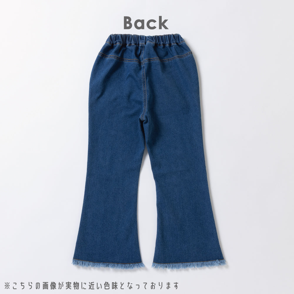デニム フレアパンツ