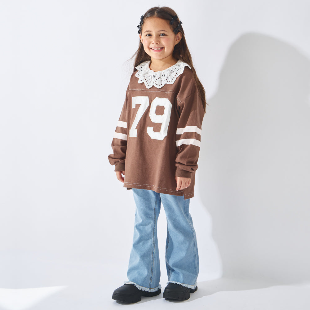 【2026年 春新作】デニム フレアパンツ