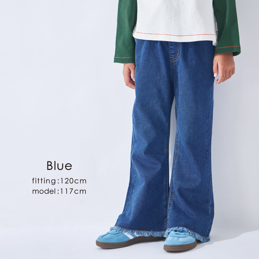【2026年 春新作】デニム フレアパンツ