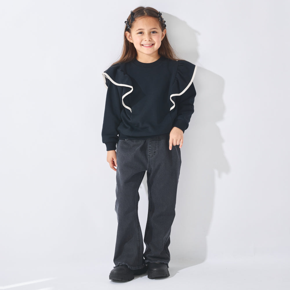 【2026年 春新作】デニム フレアパンツ