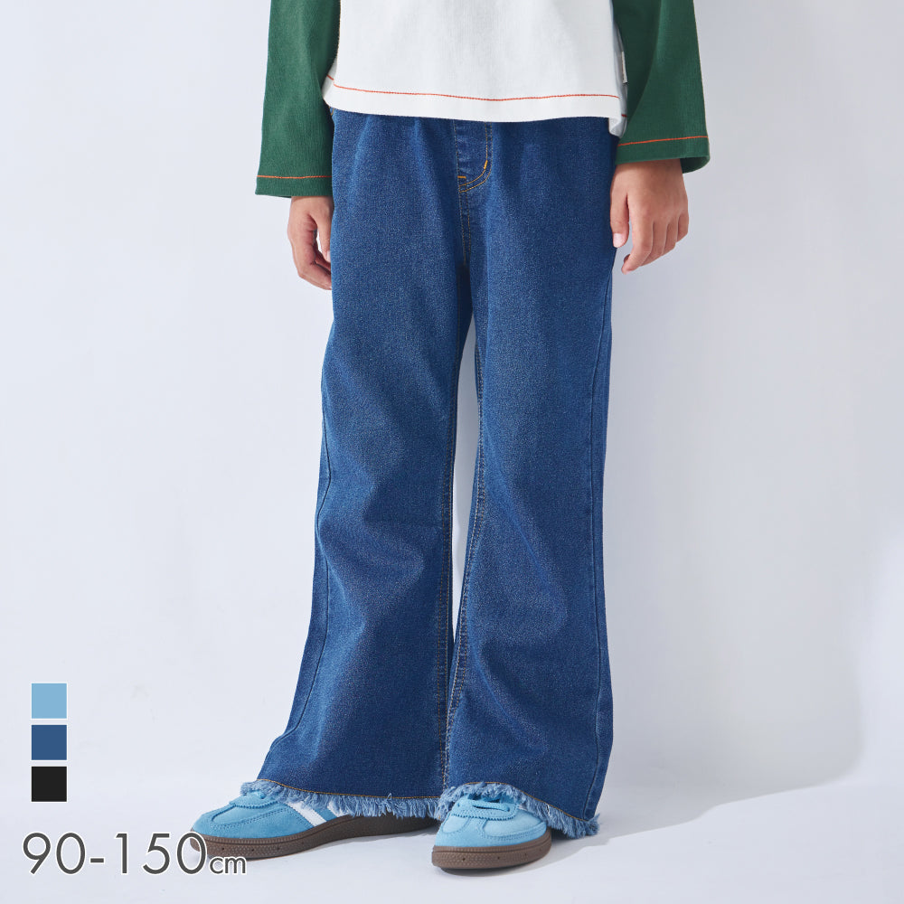 【2026年 春新作】デニム フレアパンツ