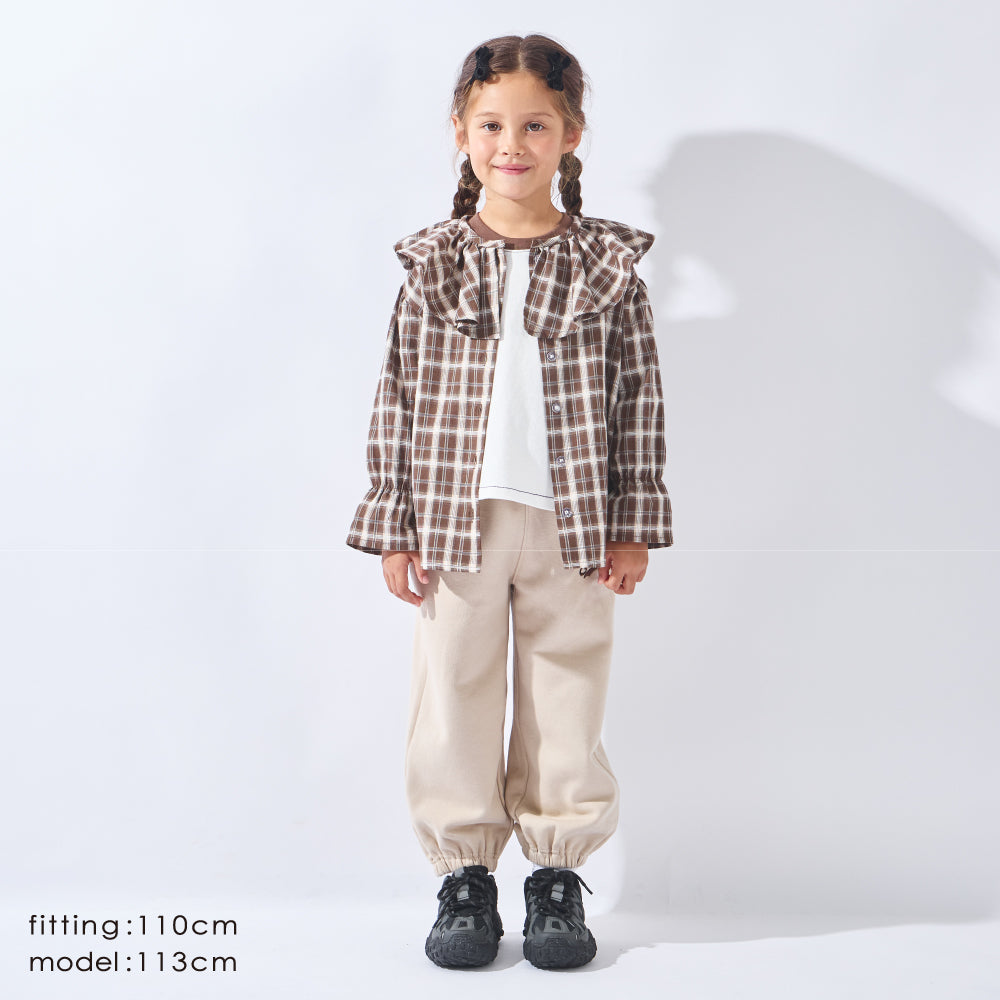 裏起毛ジョガーパンツ