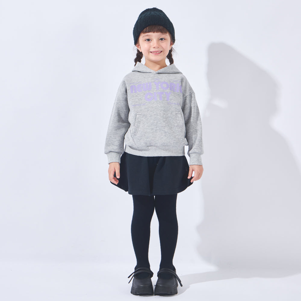 裏起毛 プリント フーディー