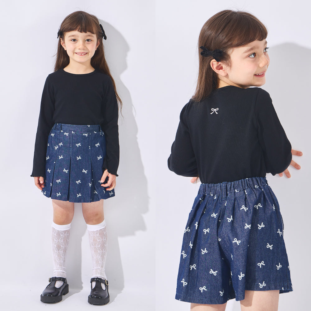 【2026年 春新作】ストレッチリブ長袖Tシャツ