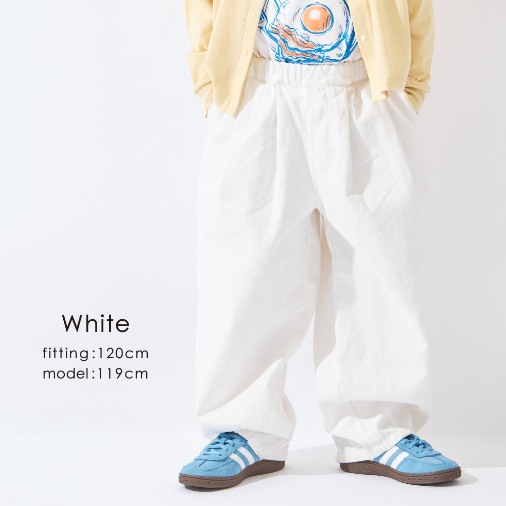 はくだけ今っぽい コクーンデニムパンツ