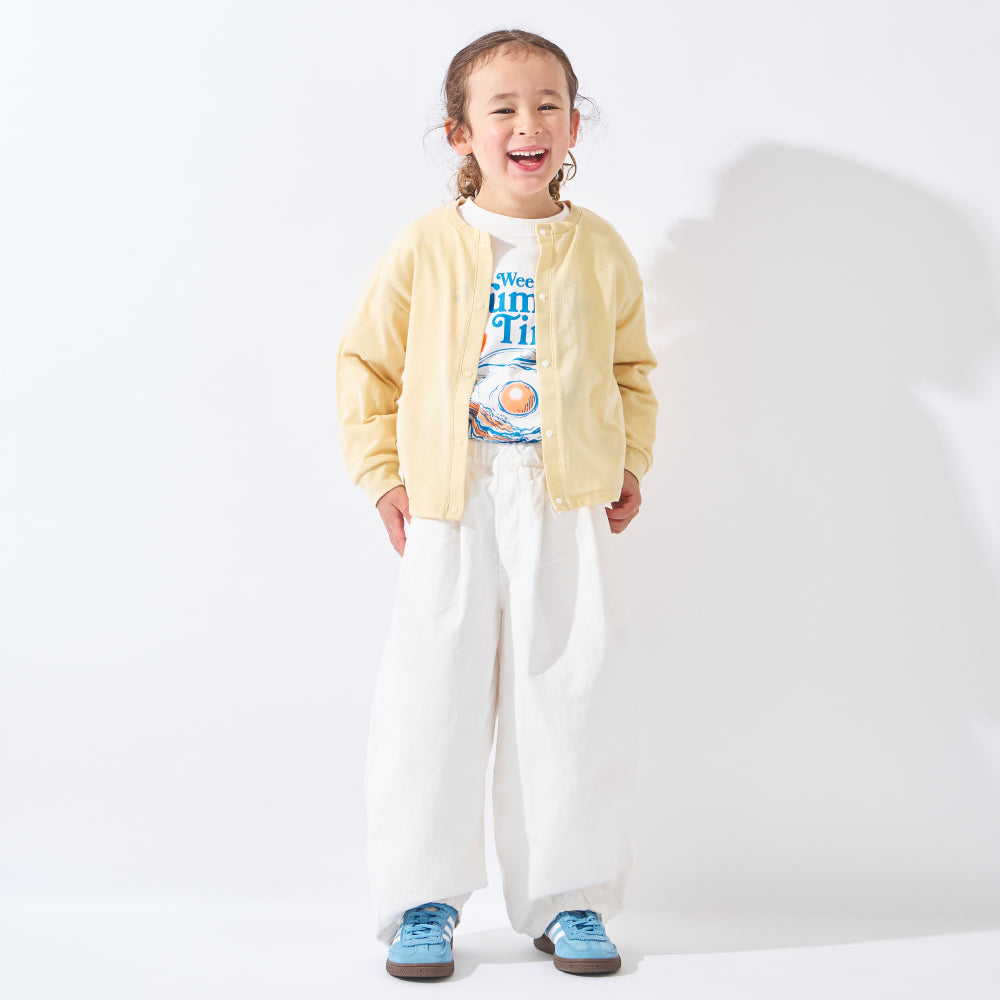 はくだけ今っぽい コクーンデニムパンツ