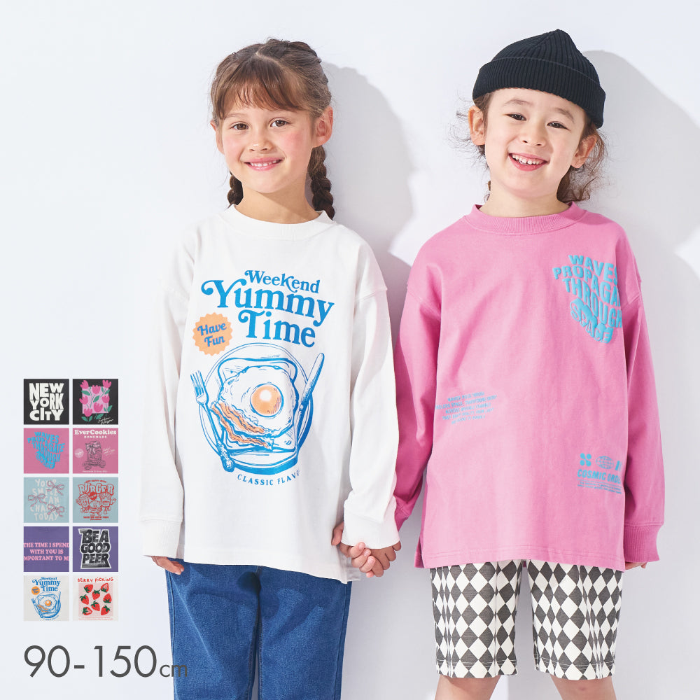 【2026年 春新作】プリント 長袖 Tシャツ