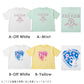 グラフィック 半袖 Tシャツ（A・B・C・D柄）