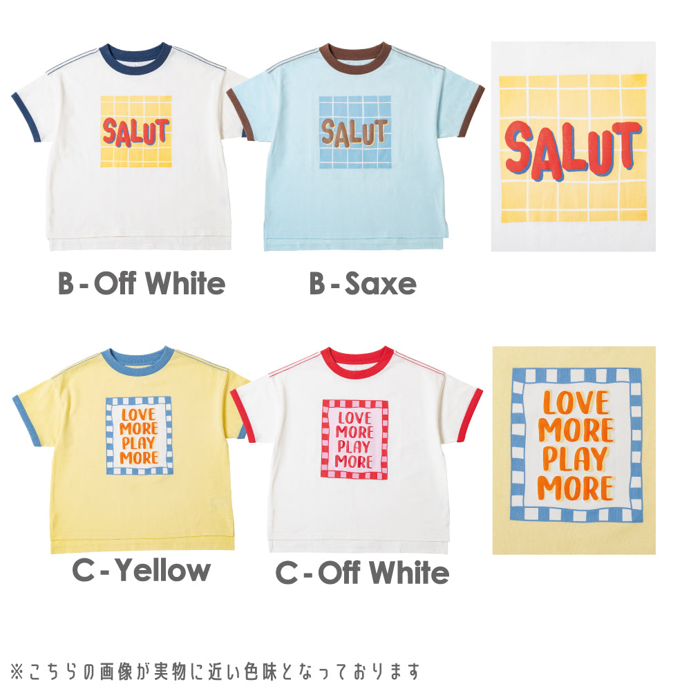 【2026年 春新作】リンガー デザイン Tシャツ
