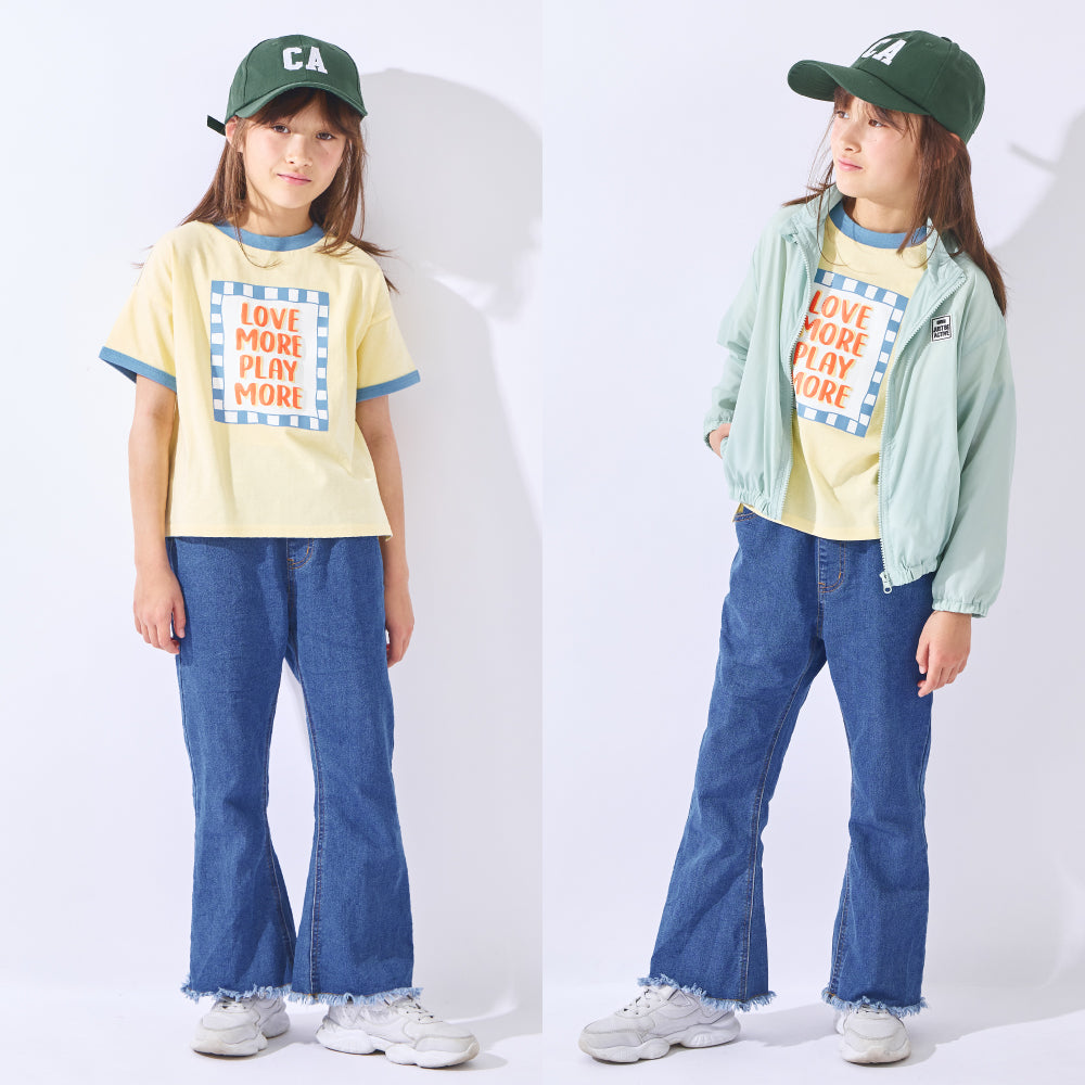 【2026年 春新作】リンガー デザイン Tシャツ