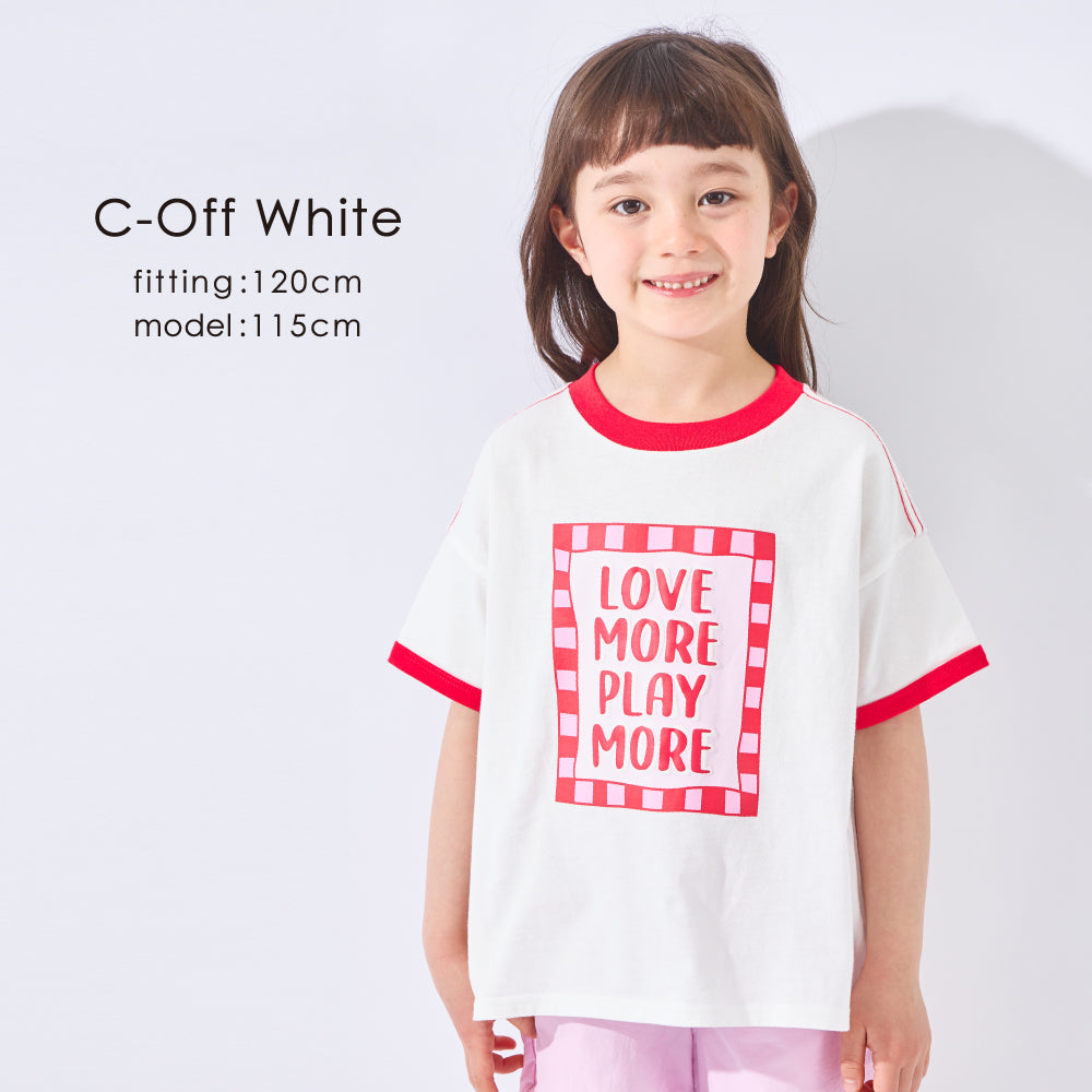 【2026年 春新作】リンガー デザイン Tシャツ