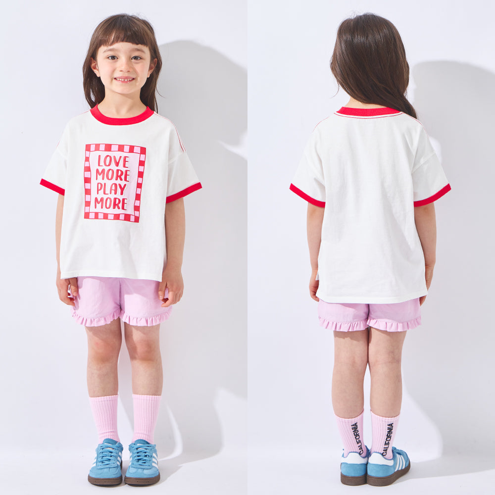 【2026年 春新作】リンガー デザイン Tシャツ