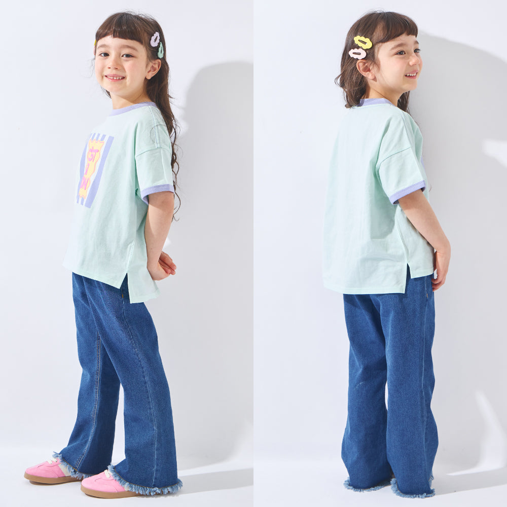 【2026年 春新作】リンガー デザイン Tシャツ
