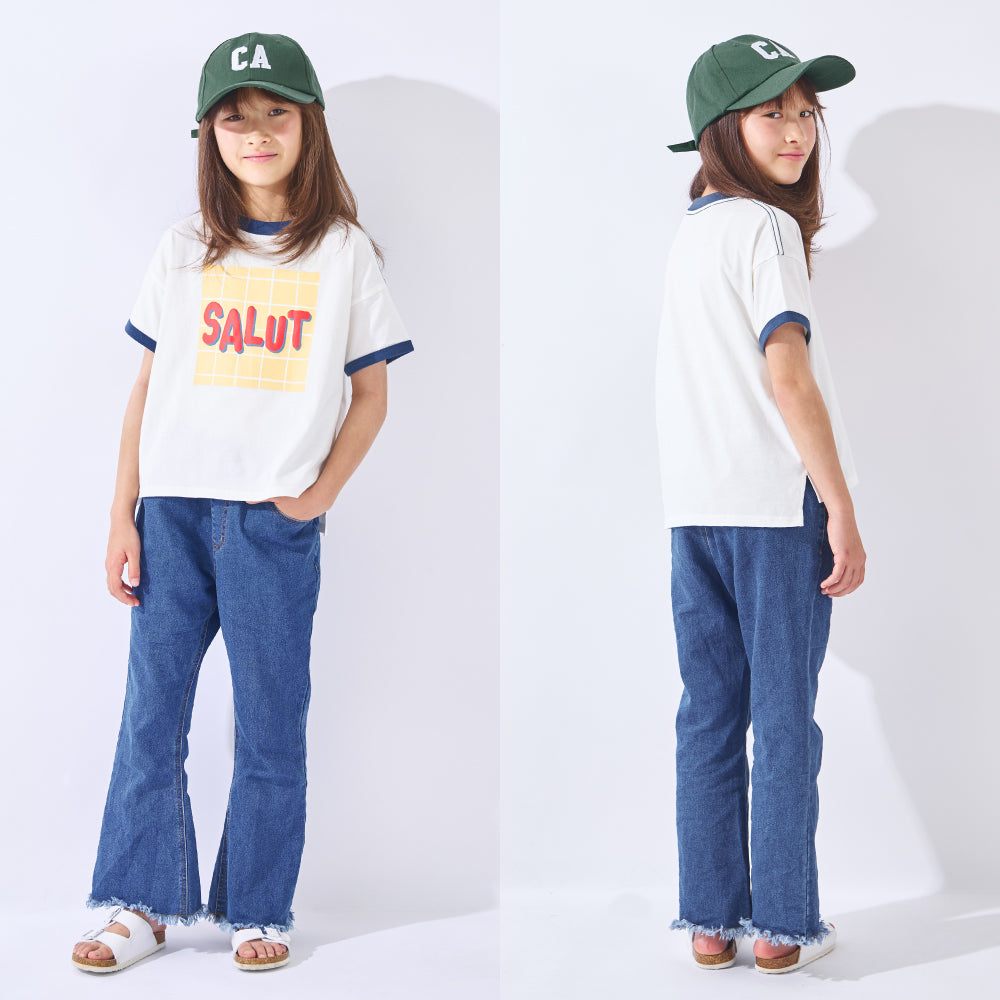 【2026年 春新作】リンガー デザイン Tシャツ