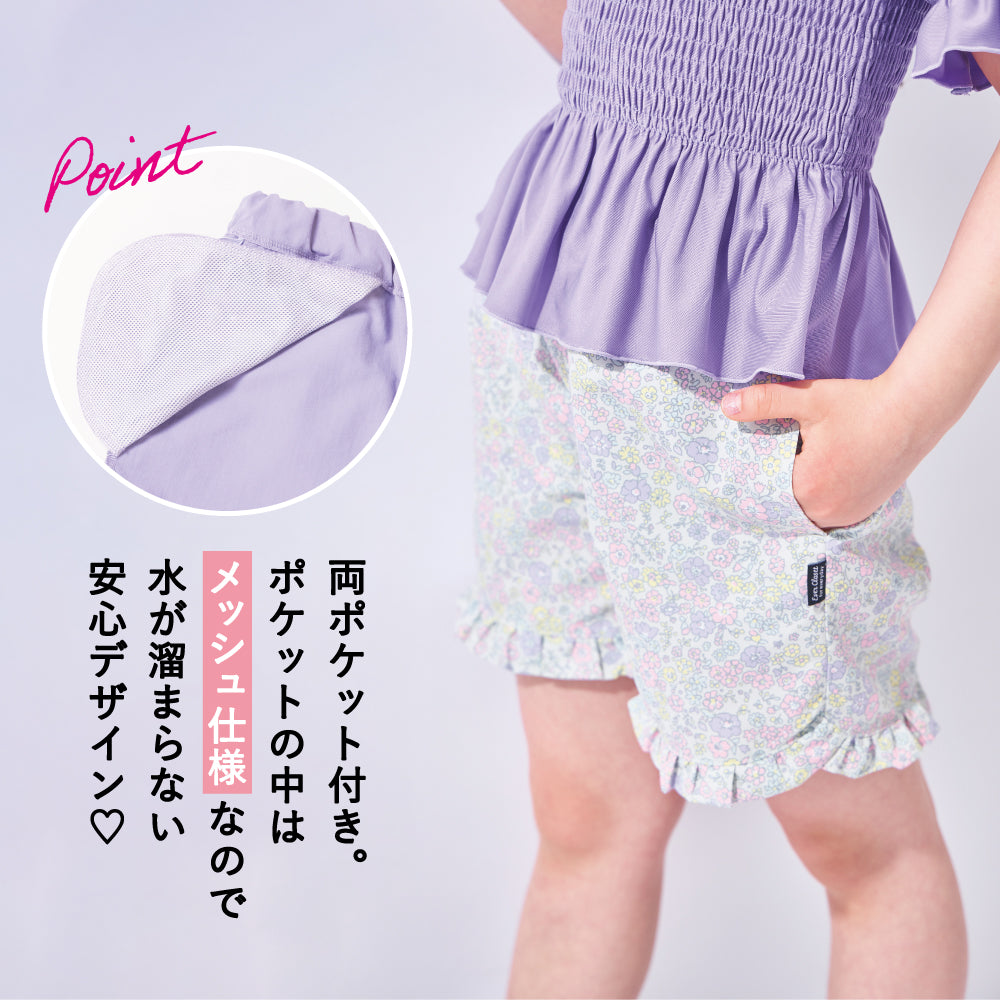 【2026年 春新作】はっ水 女の子 ショートパンツ
