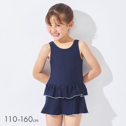 【2026年 春新作】UVカット率97% インナーパンツ付き スクール水着