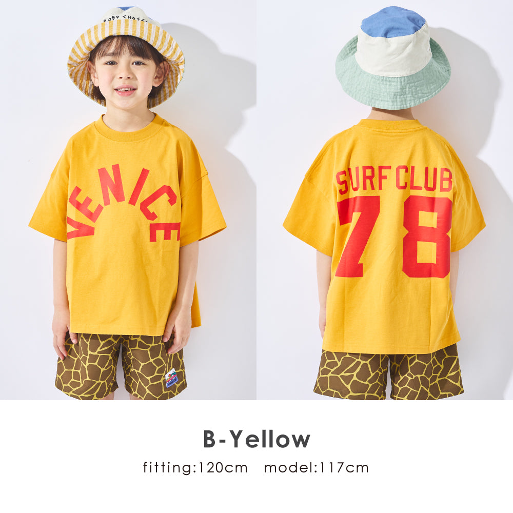 いろいろグラフィック半袖Tシャツ