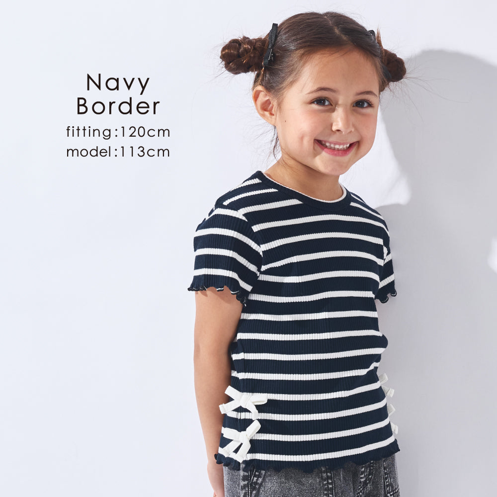 【2026年 春新作】サイドリボントップス