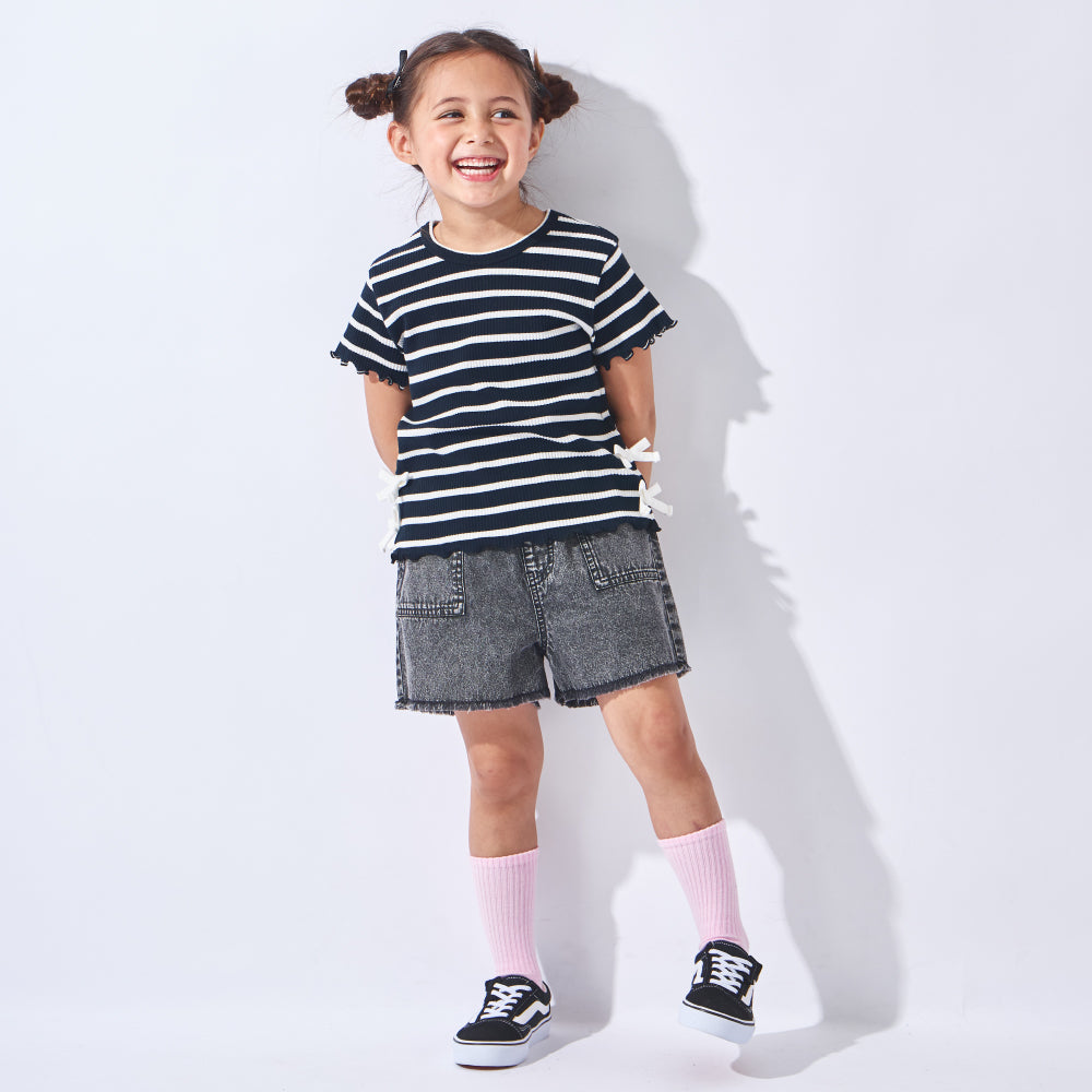 【2026年 春新作】サイドリボントップス