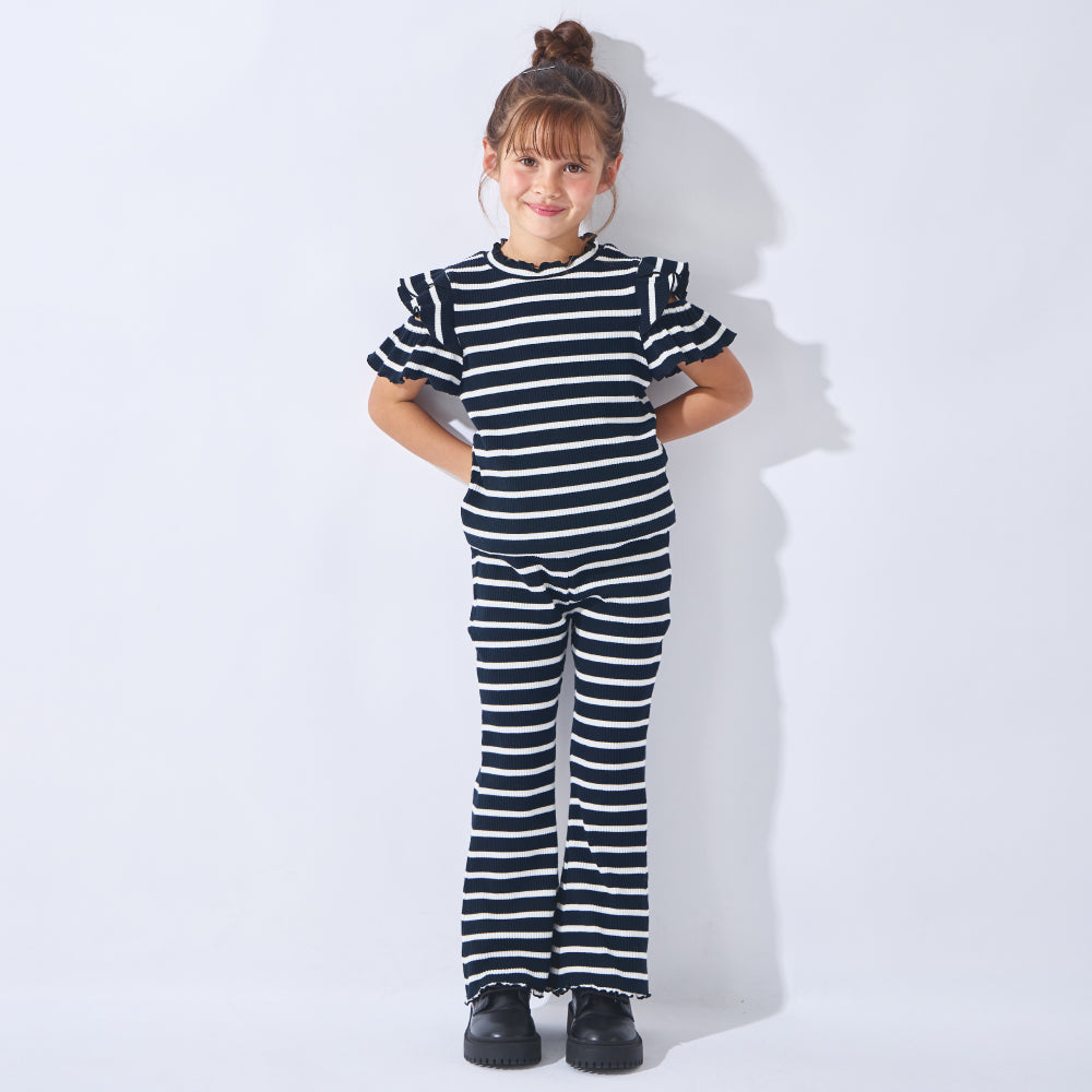 【2026年 春新作】肩あきフリルトップス