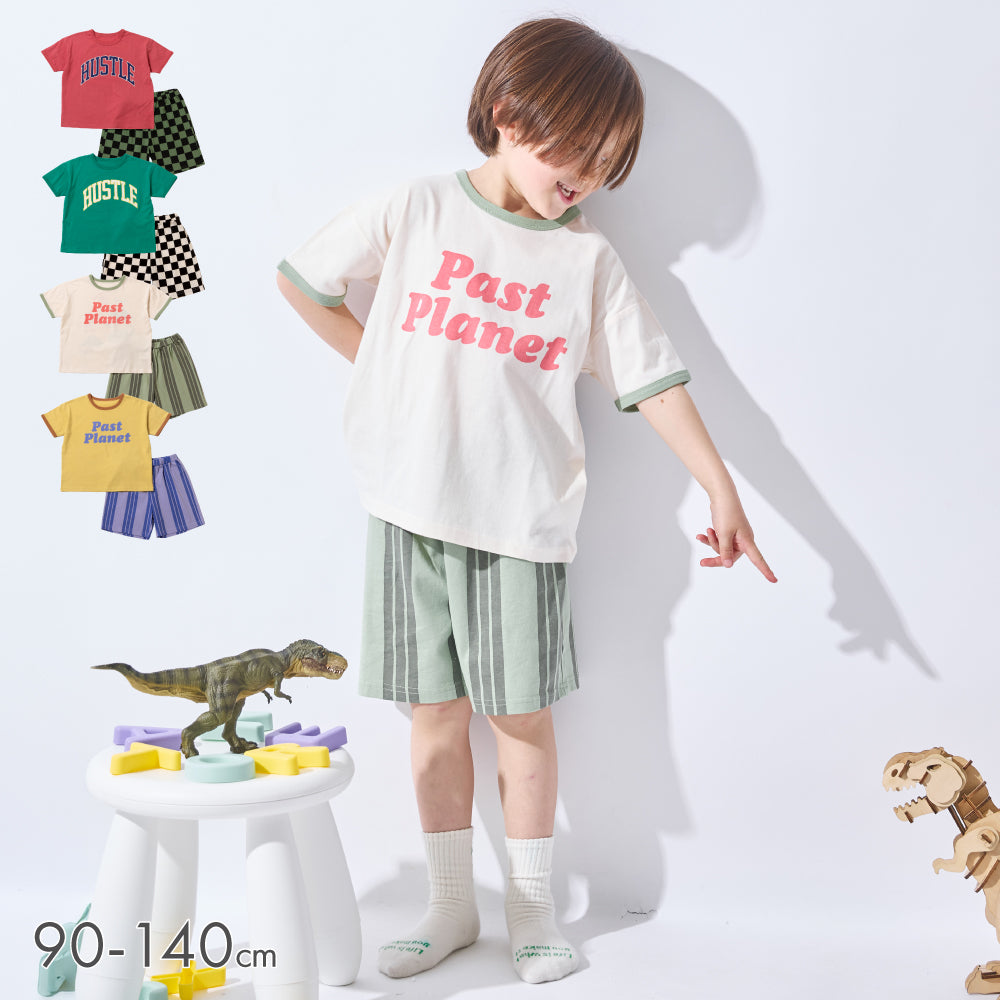 【26夏新作】 プリント 半袖 ルームウェア