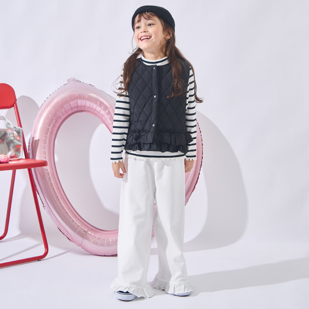 甘さをひとさじ フリルパンツ