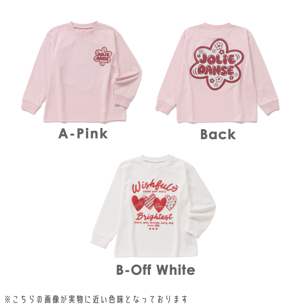 長袖グラフィックＴシャツ