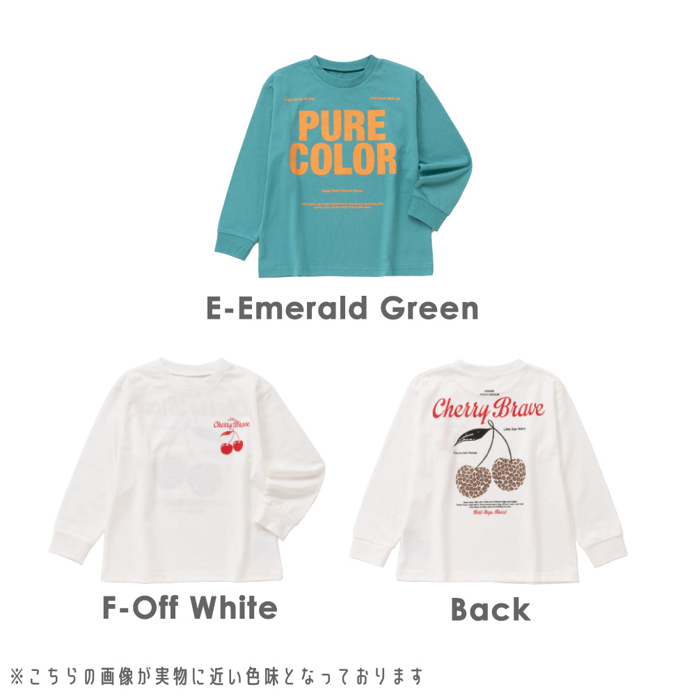 長袖グラフィックＴシャツ