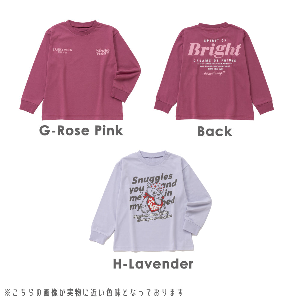 長袖グラフィックＴシャツ