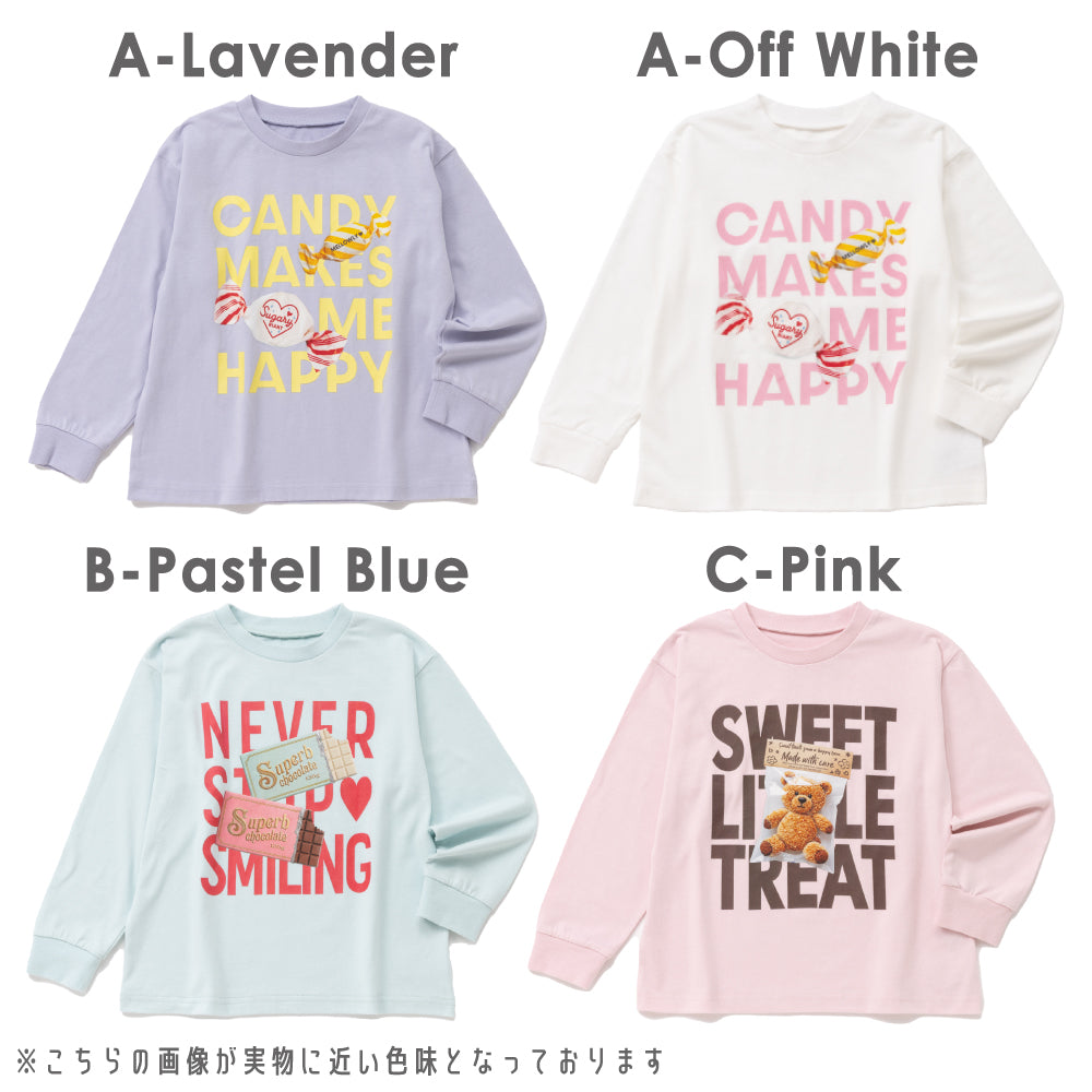 毎日のスタメン 無地長袖Tシャツ
