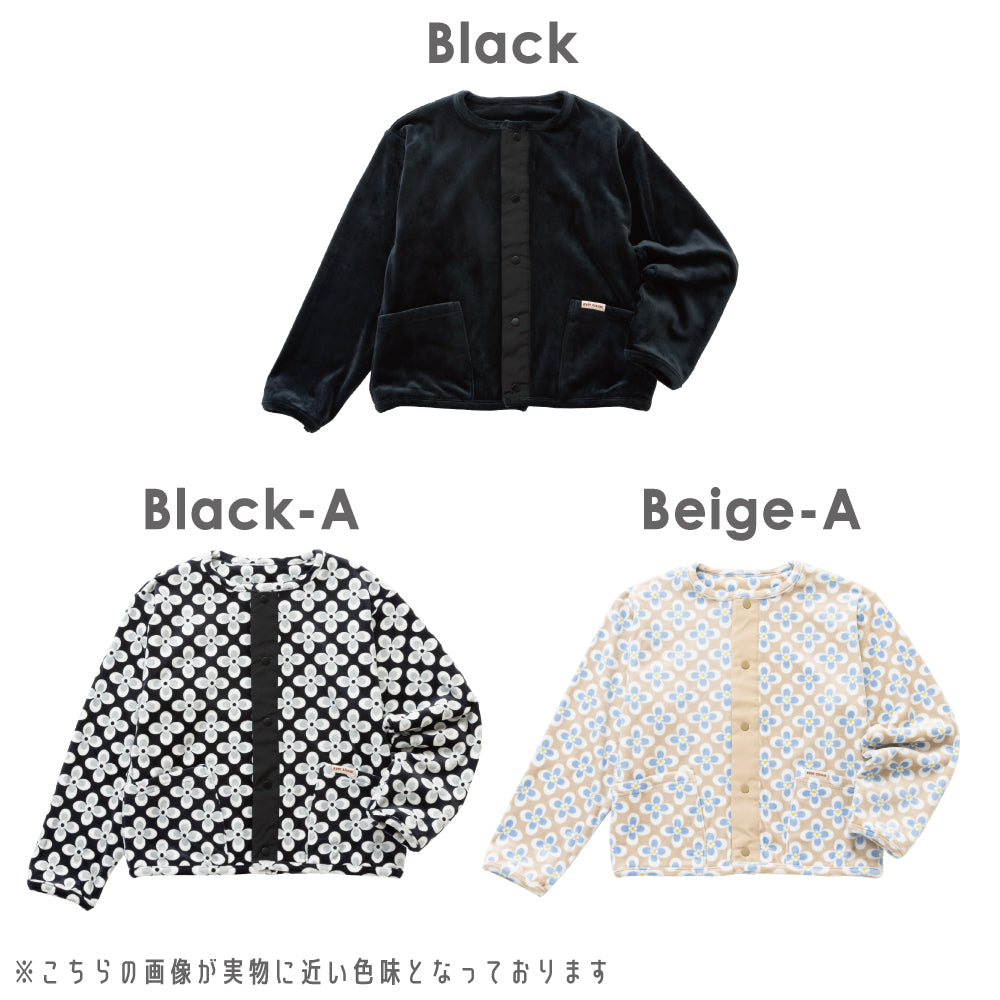 【ふわ軽】ふわふわフリース あったかカーディガン