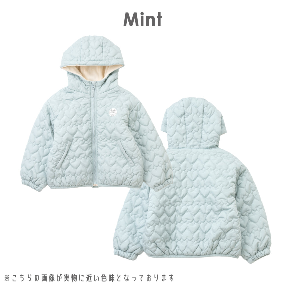 【予約商品】裏フリースであったか キルティングジャケット