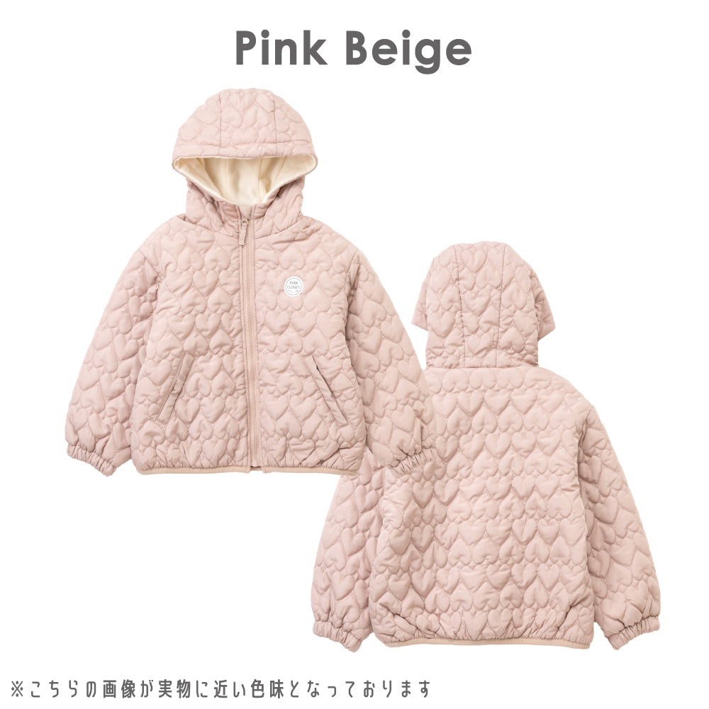 【予約商品】裏フリースであったか キルティングジャケット