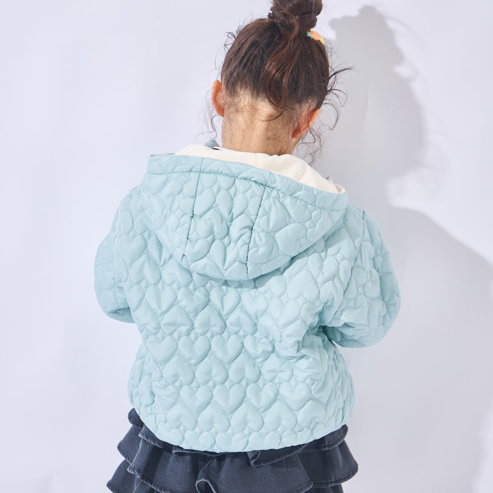 【予約商品】裏フリースであったか キルティングジャケット
