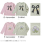 プリント長袖Tシャツ