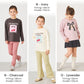 プリント長袖Tシャツ
