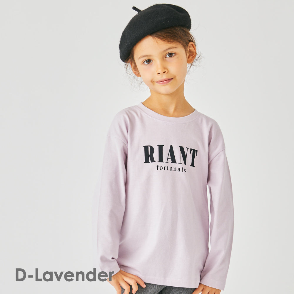 毎日選びたい プリント長袖Tシャツ