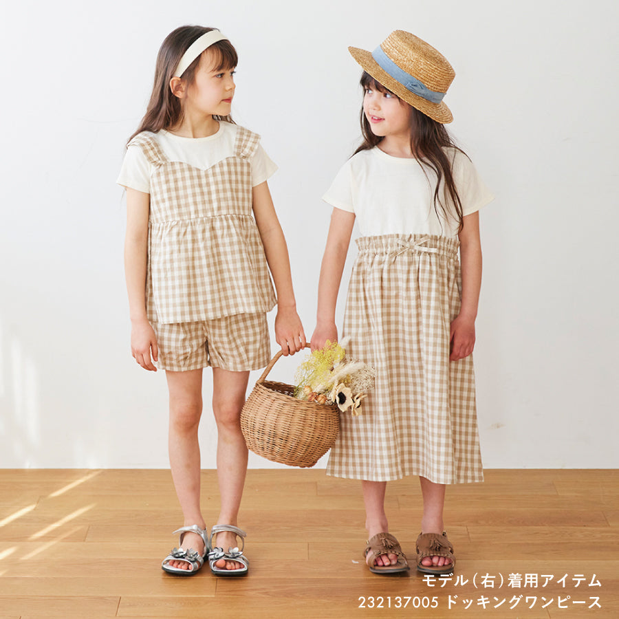 ドッキングTシャツ／ 子供服 女の子 女児 服 かわいい おしゃれ キッズ