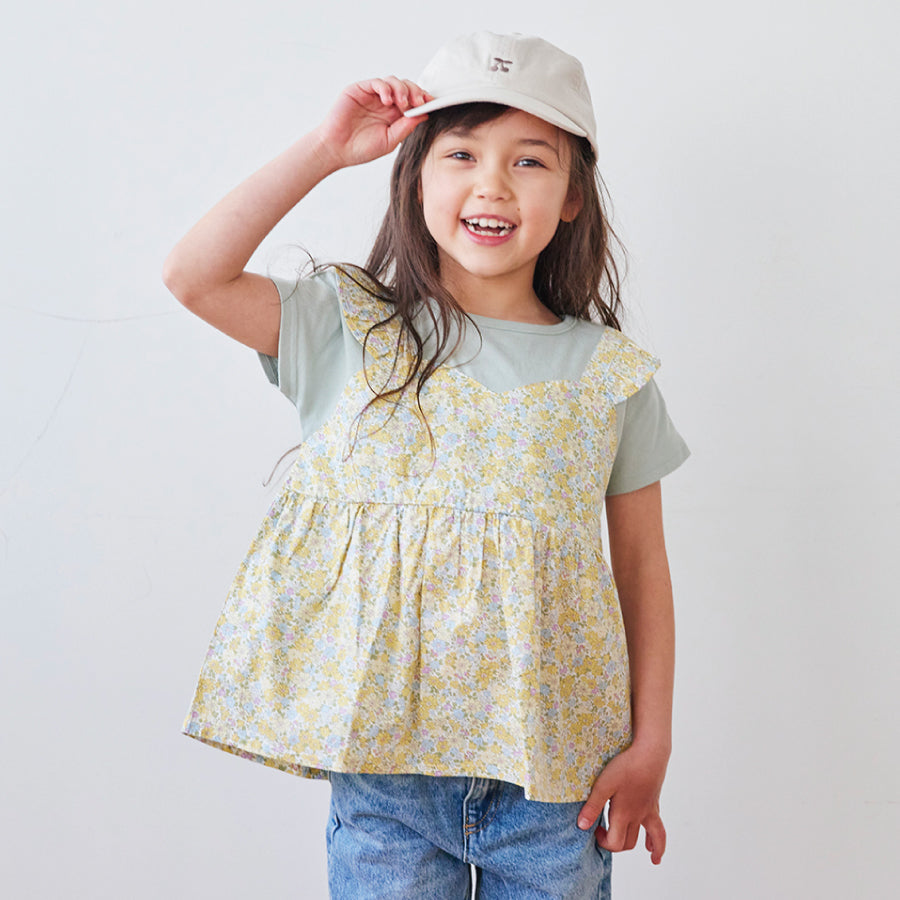 ドッキングTシャツ／ 子供服 女の子 女児 服 かわいい おしゃれ キッズ